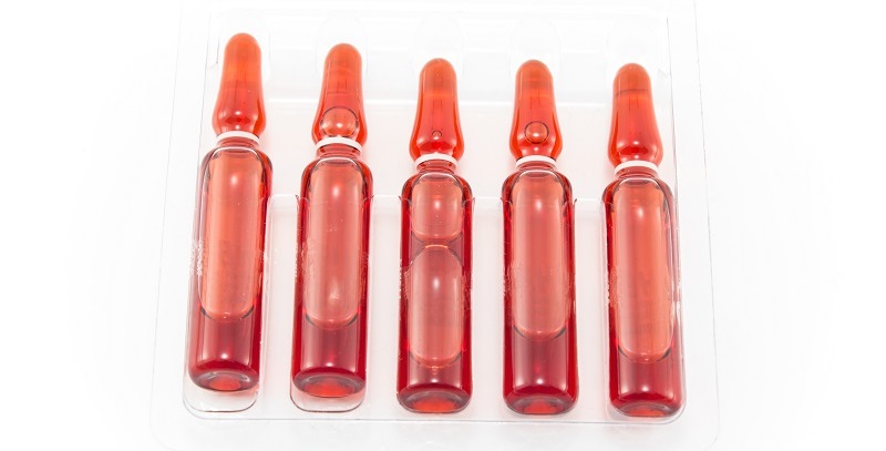 Vials of B12 ready for Injection
